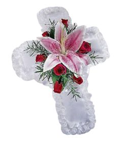Floral Pillow Cross