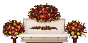 Garden Floral Funeral Package