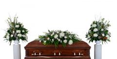 3 piece Winter funeral package